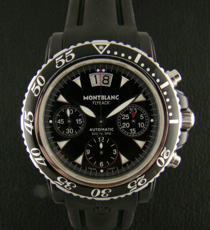 (image for) Mont Blanc Sport Chronograph "Flyback" Automatic Watch